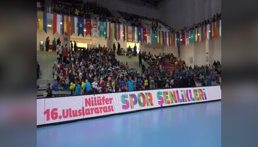 Bursa Nilüfer 16. Uluslararası Spor Şenliği coşku içinde başladı