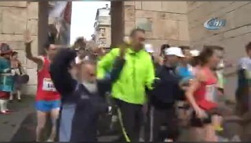 Bursa'da Tarihi Kent Koşusu yapıldı