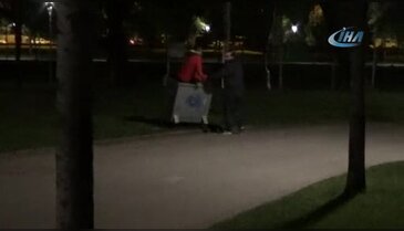 Bursa'da çöpten hırsız çıktı!