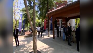 Bursa'da Kültürpark Camii yeniden vatandaşların ibadetine sunuldu
