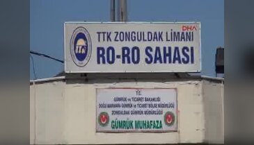 Zonguldak Limanı'nda antitank füzesi ele geçirildi