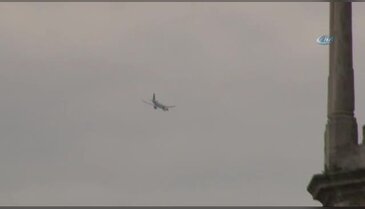 THY pilotu denizi kirleten gemiyi ihbar etti!
