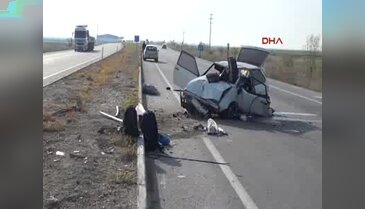 Düğün hazırlığı yapan nişanlı çifti feci kaza ayırdı!
