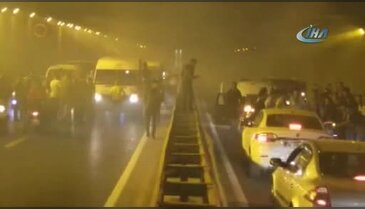 İstanbul'da asker uğurlama terörü!