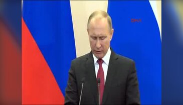 Erdoğan ile Putin'den ortak basın toplantısı
