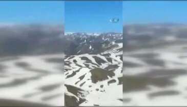 Mehmetçik Kato'ya bayrağı böyle astı