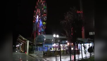 Lunaparkta asansör yere çakıldı: 10 yaralı