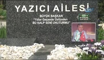 Bursaspor'un efsane başkanı İbrahim Yazıcı dualarla anıldı