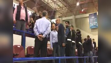 Fenerbahçe Başkanı Aziz Yıldırım, Işık Eyigüngör'e tokat attı
