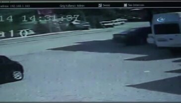 Takla atarak karşı şeride geçti
