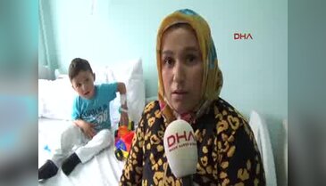 3 yaşındaki çocuğu hastanede yılan ısırdı