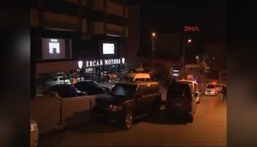 Lüks araçlı oto galeriye silahlı saldırı!
