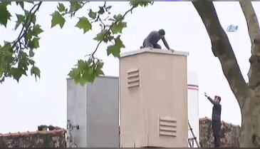 İşçilerin ölümle dansı kamerada