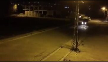 Polis aracındaki anons herkesi şaşırttı