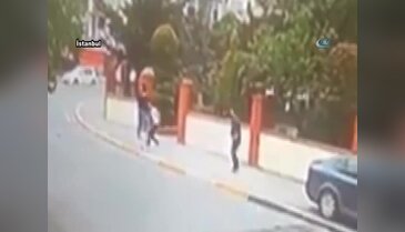 Ölümden kıl payı kurtuluş kamerada