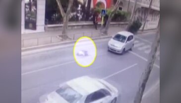 Dalgınlığının kurbanı oluyordu