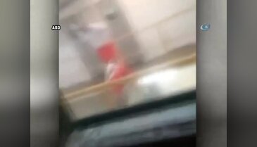 Kavga ettiği mahkumu aşağı attı
