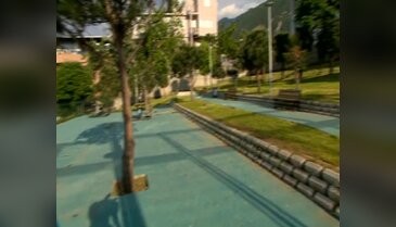Bursa'da su deposu park oldu
