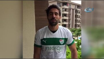Bursaspor'un eski kaptanı Ömer Erdoğan'dan destek mesajı