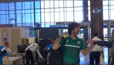 Bursaspor kafilesi Ordu'ya gitti