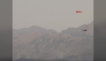 Şırnak'ta askeri helikopter düştü