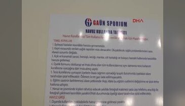 Liseli genç yüzme kursunda boğuldu