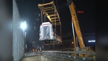Hacıosman - Yenikapı metrosunda sürücüsüz araçlar raylarda