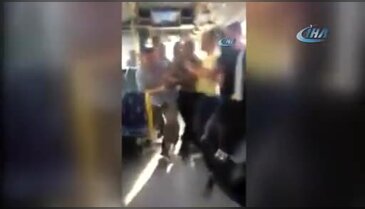 Metrobüste silah çekti!