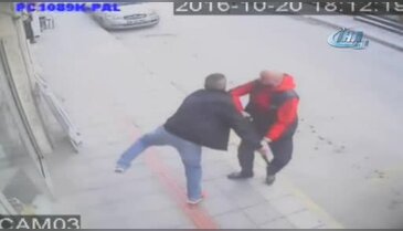 Bursa'daki cinayet anı güvenlik kamerasında