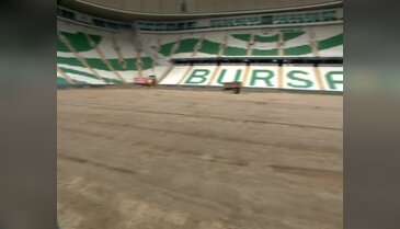 Bursa'da stadın zemini yenileniyor