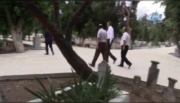 Bursa'da Karacabey mezarlıklarında kapsamlı temizlik