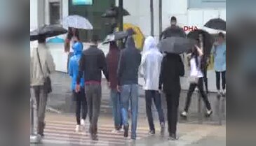 Bursa'yı sel aldı!