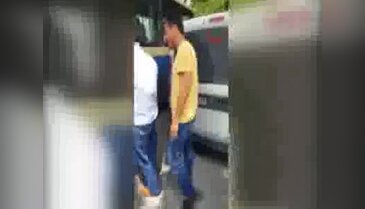 Ankara'da sivil polislerle dolmuşçular arasında kavga