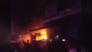 Marmaris'te barda korkutan yangın