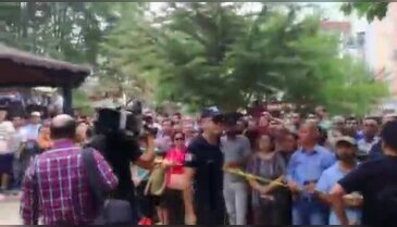 Minik Ceylin'in cesedinin bulunduğu mahallede arbede