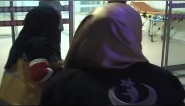 Kocasıyla tartışan kadını kayınpederi vurdu