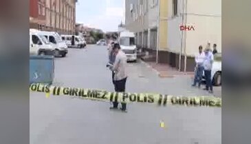 Öğrencilerin gözü önünde okul bahçesinde çatışma!