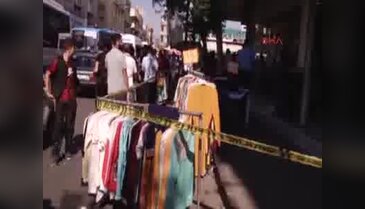 Taksi göndermeyen durağa maytap attı