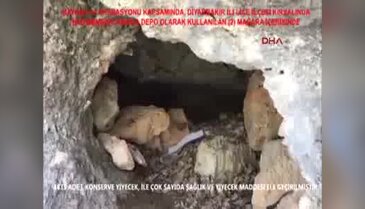 PKK'ya ait 3 katlı sığınak bulundu