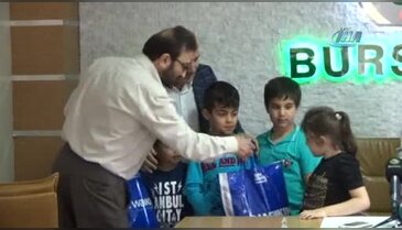 Bursa Memur-Sen yetimleri sevindirdi