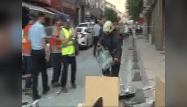 Korkutan patlama! 1 yaralı
