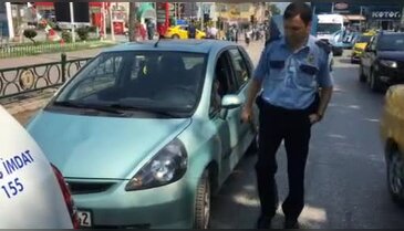 Bursa'da kadın sürücü büyük şok yaşadı!