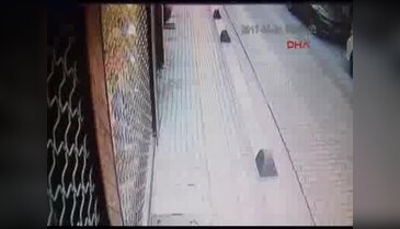 Bakırköy'deki patlama anı kamerada!