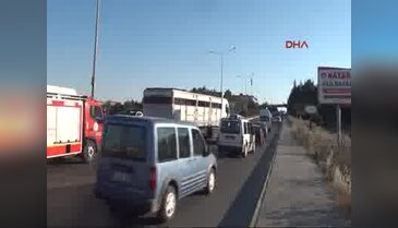 Zincirleme kaza sonrası ortalık karıştı