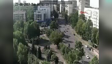 Ukrayna'da bombalı saldırı!