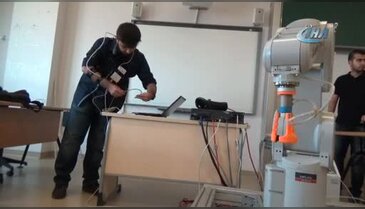 Bursa'da üniversite öğrencisi robot kol yaptı