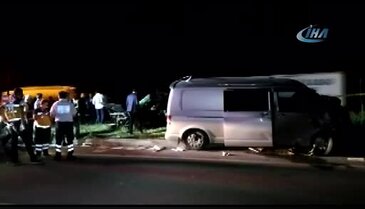 Afyonkarahisar'da feci kaza: 4 ölü, çok sayıda yaralı