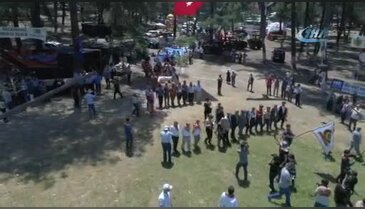Bursa'da yörükler şölende buluştu