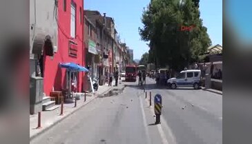 Cinnet getiren dönerci ortalığı savaş alanına çevirdi
