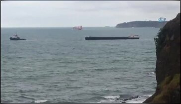 Boğaz'da faciadan dönüldü